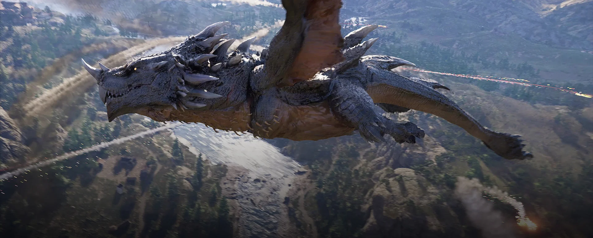 Crimson Desert Dragon
