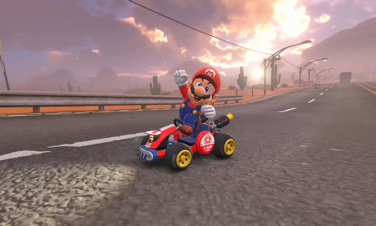 Mario Kart World Mario